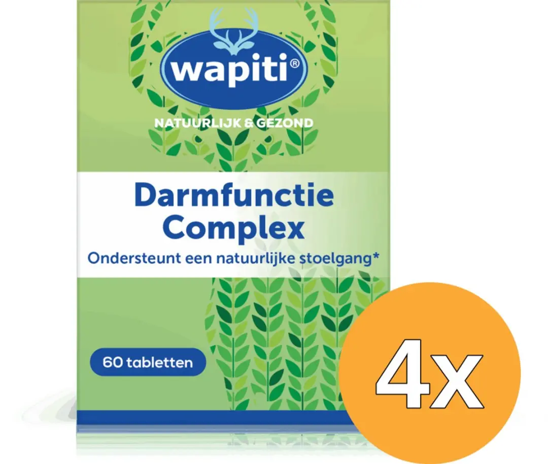 Wapiti Darmfunctie Complex 60 tabletten