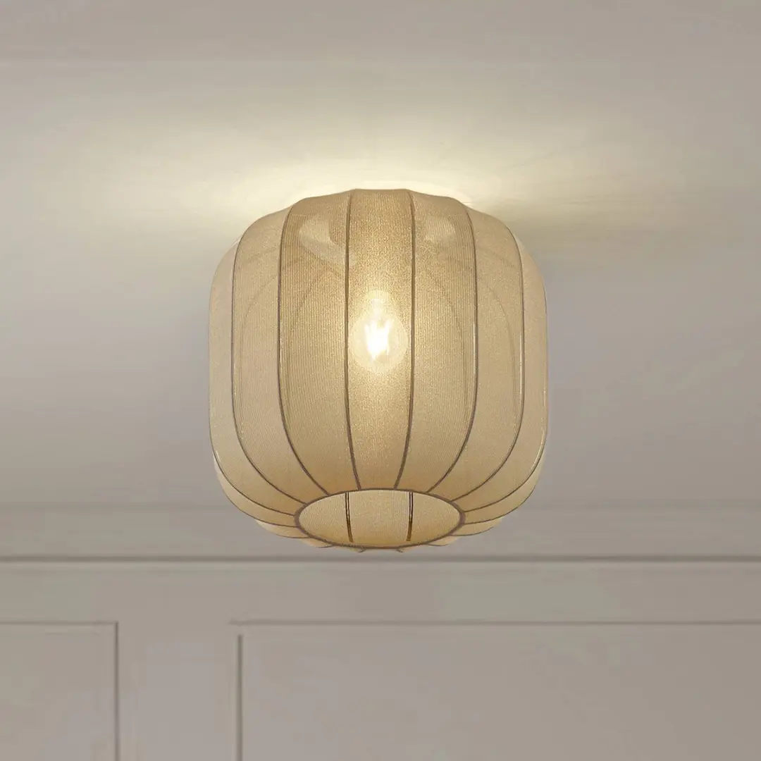 Lindby Plafondlamp 1 Licht E27 - 32cm - Grijs