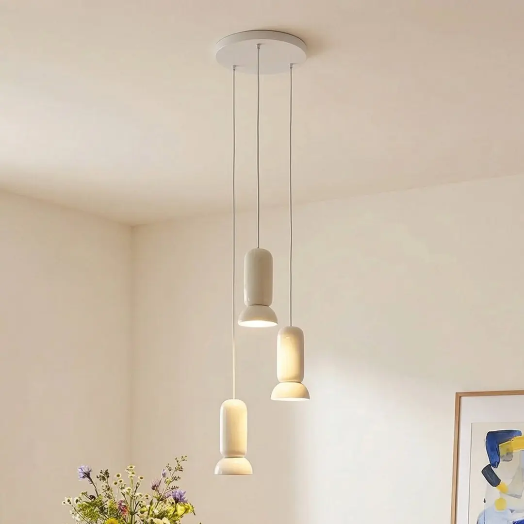 Lindby Hanglamp 3-Lichts Keramiek GU10 - 21,5 cm