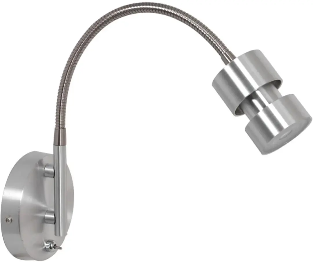 Steinhauer Natasja LED Wandlamp 3094ST - Zilver - 1 Lichtpunt