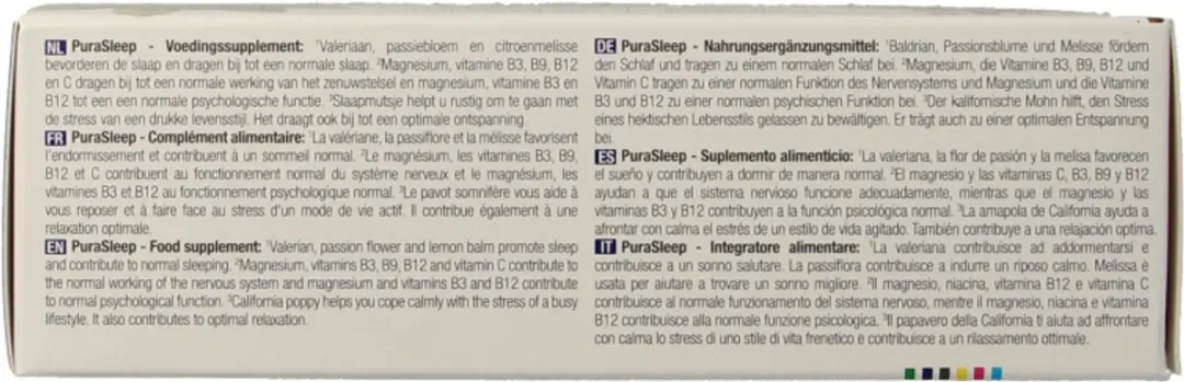 Purasana PuraSleep Capsules - 30 Stuks
