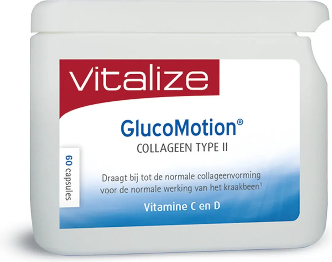 Vitalize GlucoMotion Collageen Type II 60 Capsules