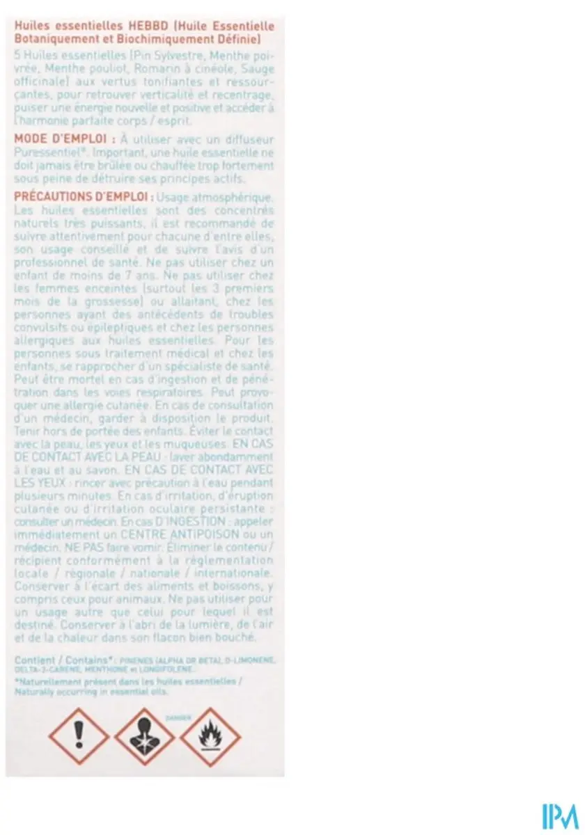 Puressentiel Etherische Olie Positieve Energie 30ml
