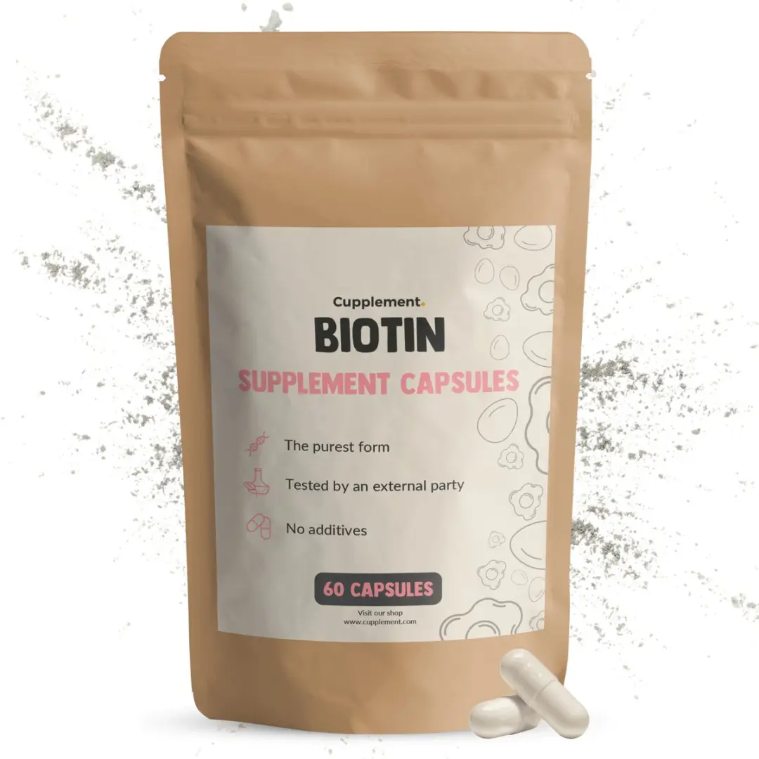 Cupplement Biotine 10.000 mcg 60 Capsules