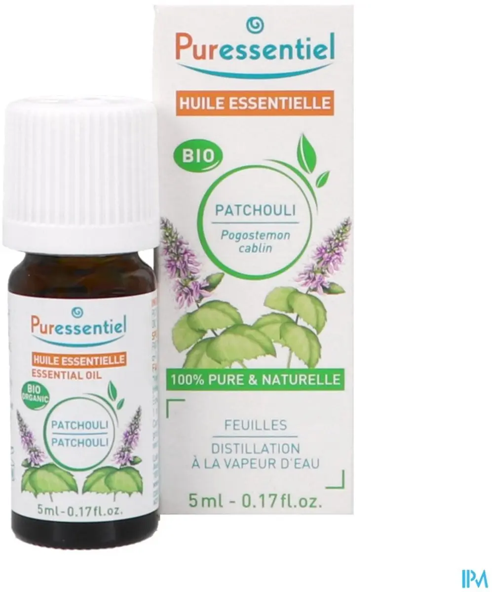 Puressentiel Patchouli Bio Essentiële Olie 5ml