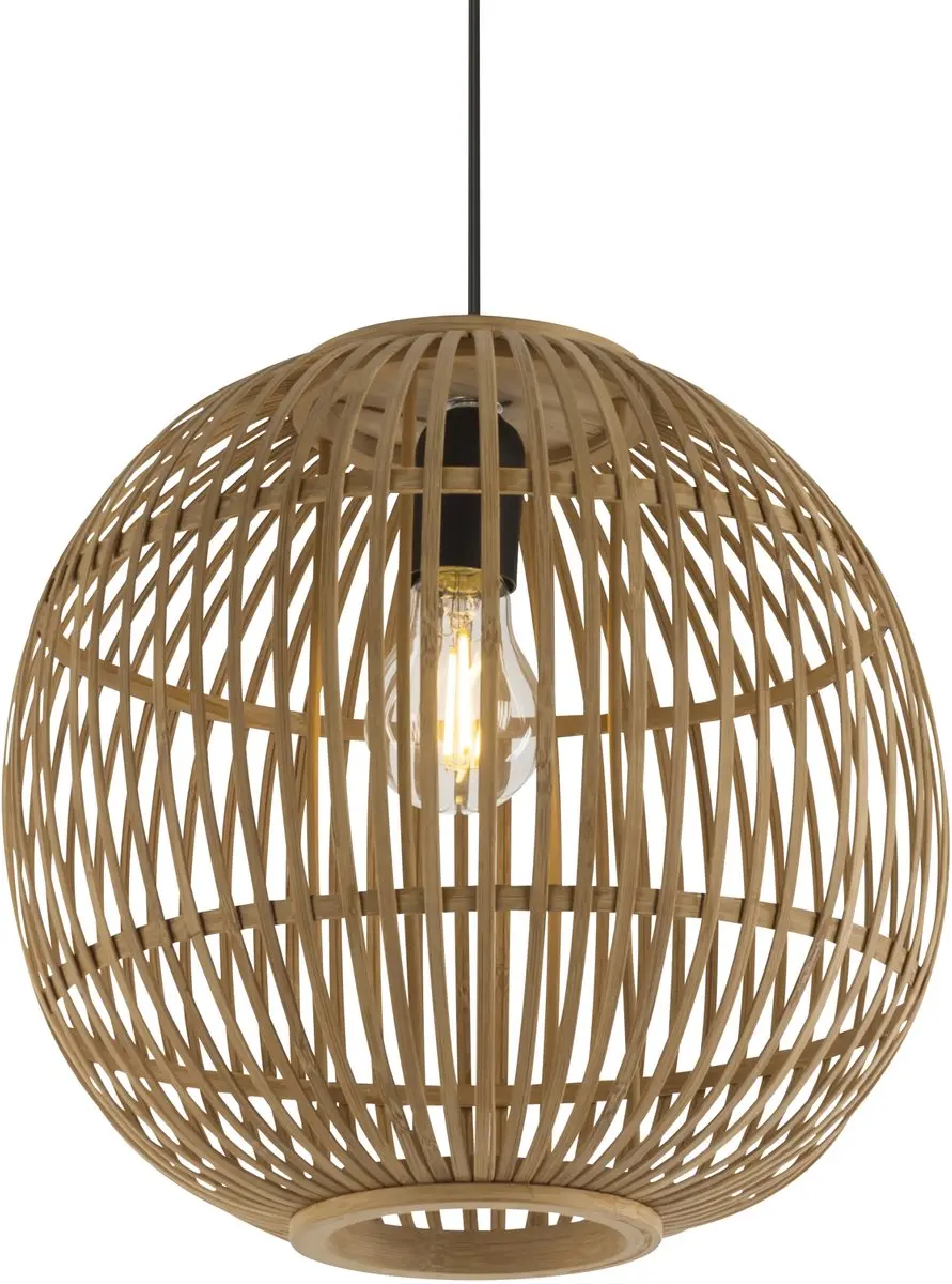 Globo Hildegard Hanglamp - Bruin Ø30cm