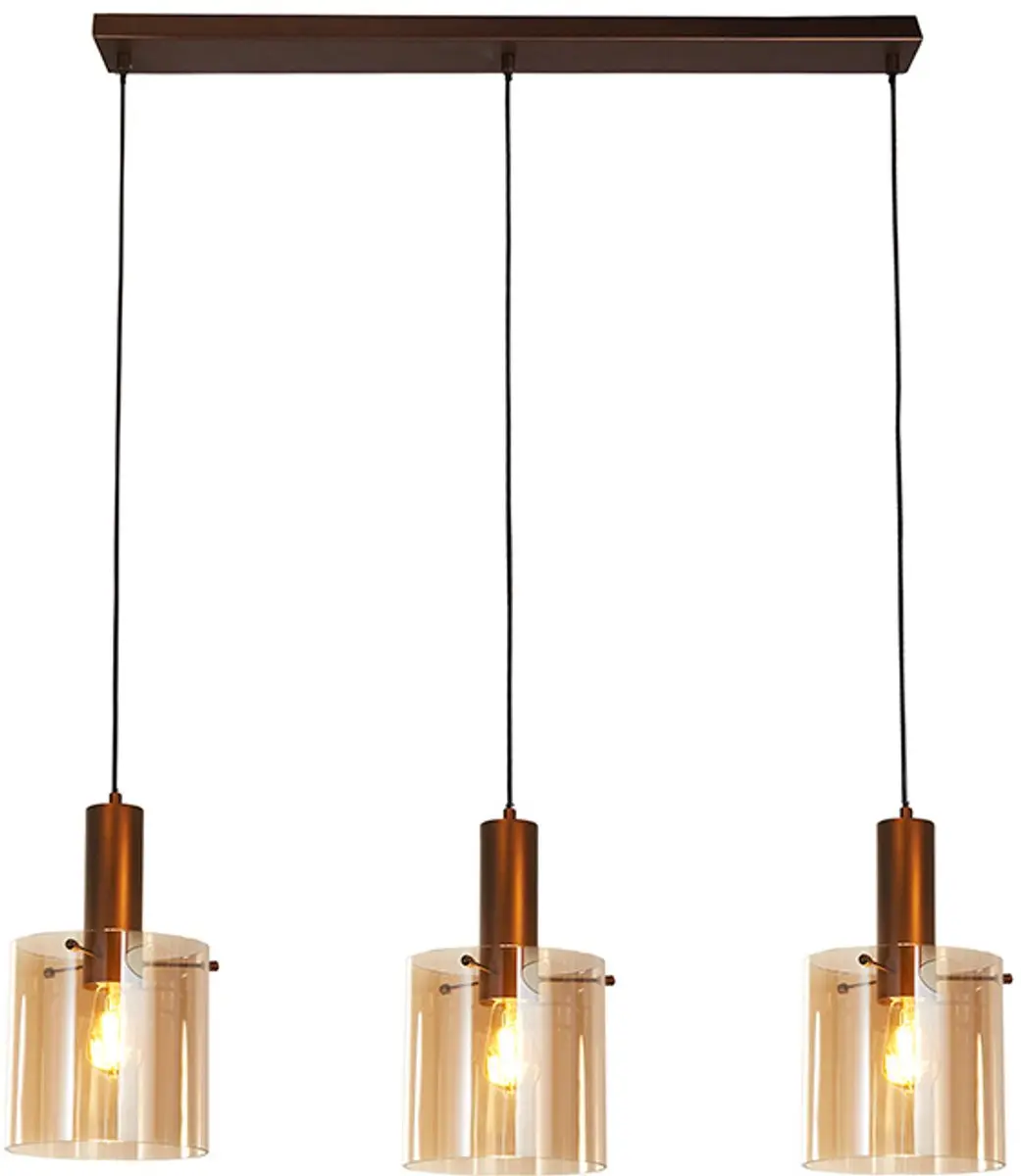 Searchlight Lund Hanglamp 3 Lichtpunten