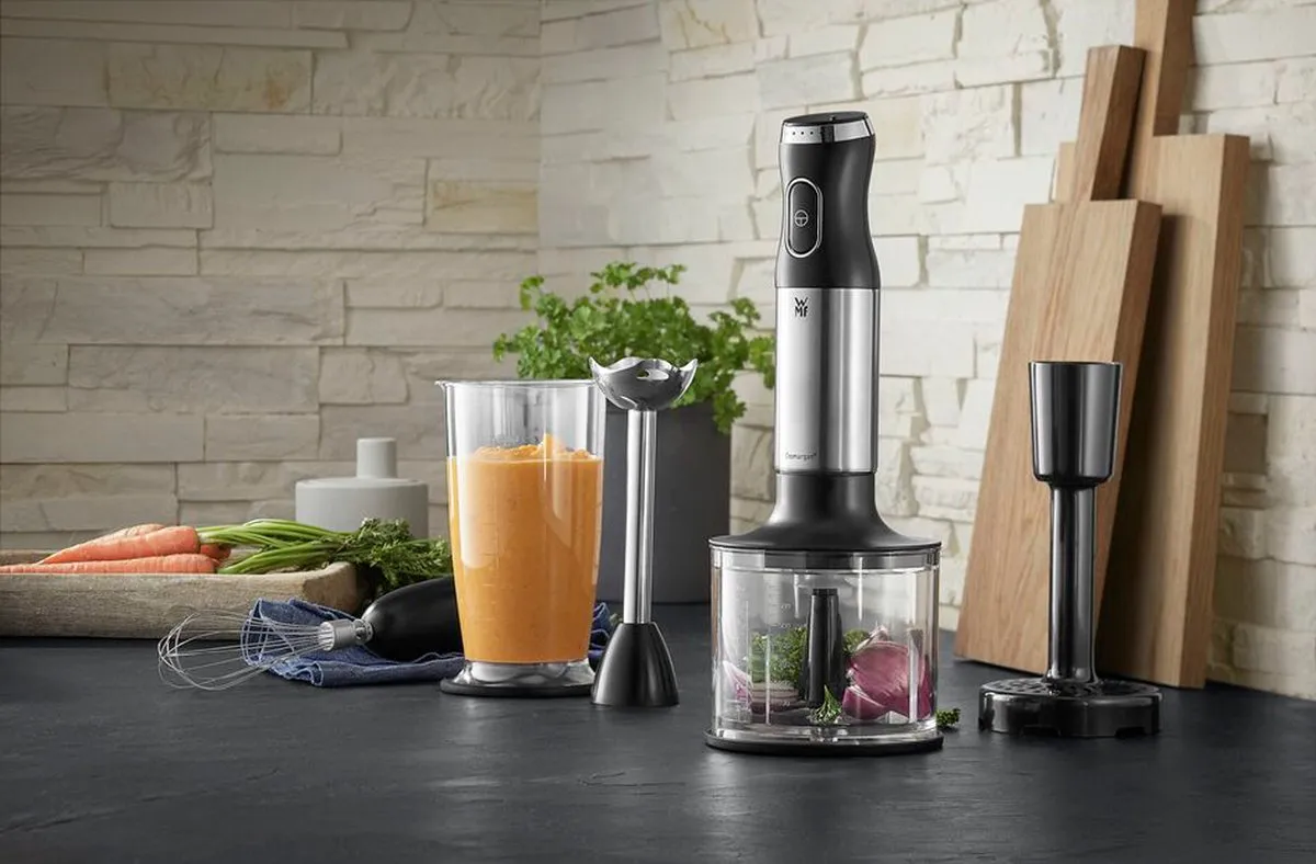 WMF Kult X Staafmixer 600W - 6 Snelheden - Zwart