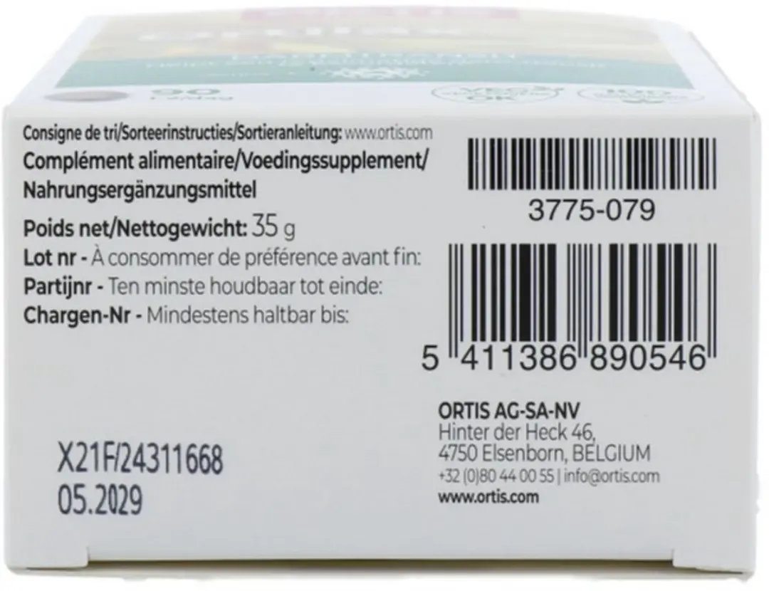 Ortis Ortilax Comp 90mg - 5x18 Stuks