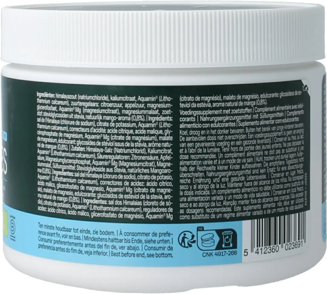 The Green Athlete Electrolyten Mango 320g