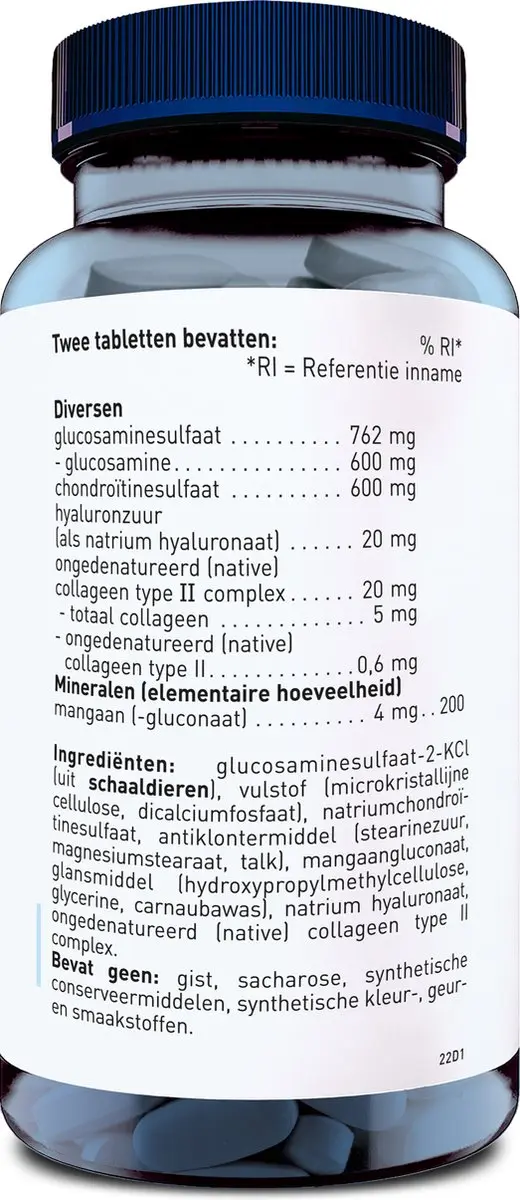 Orthica Glucosamine 60 tabletten