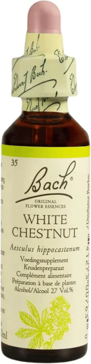 Bach White Chestnut Voedingssupplement 20ml
