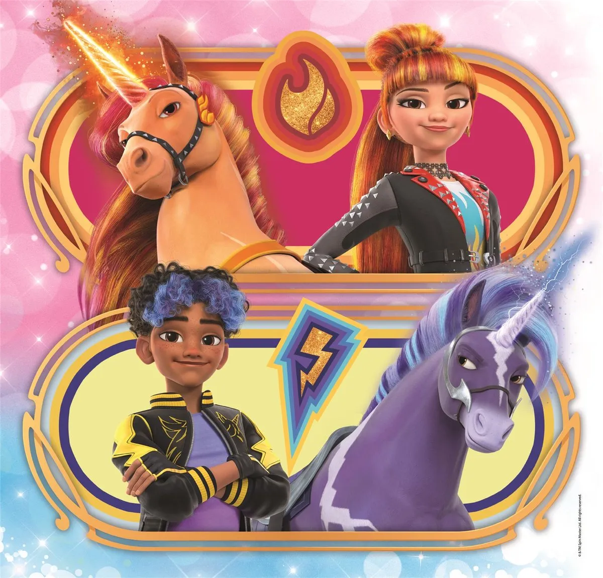 Clementoni Unicorn Academy Puzzel 144 Stuks - Multikleur - afbeelding 6 van 6