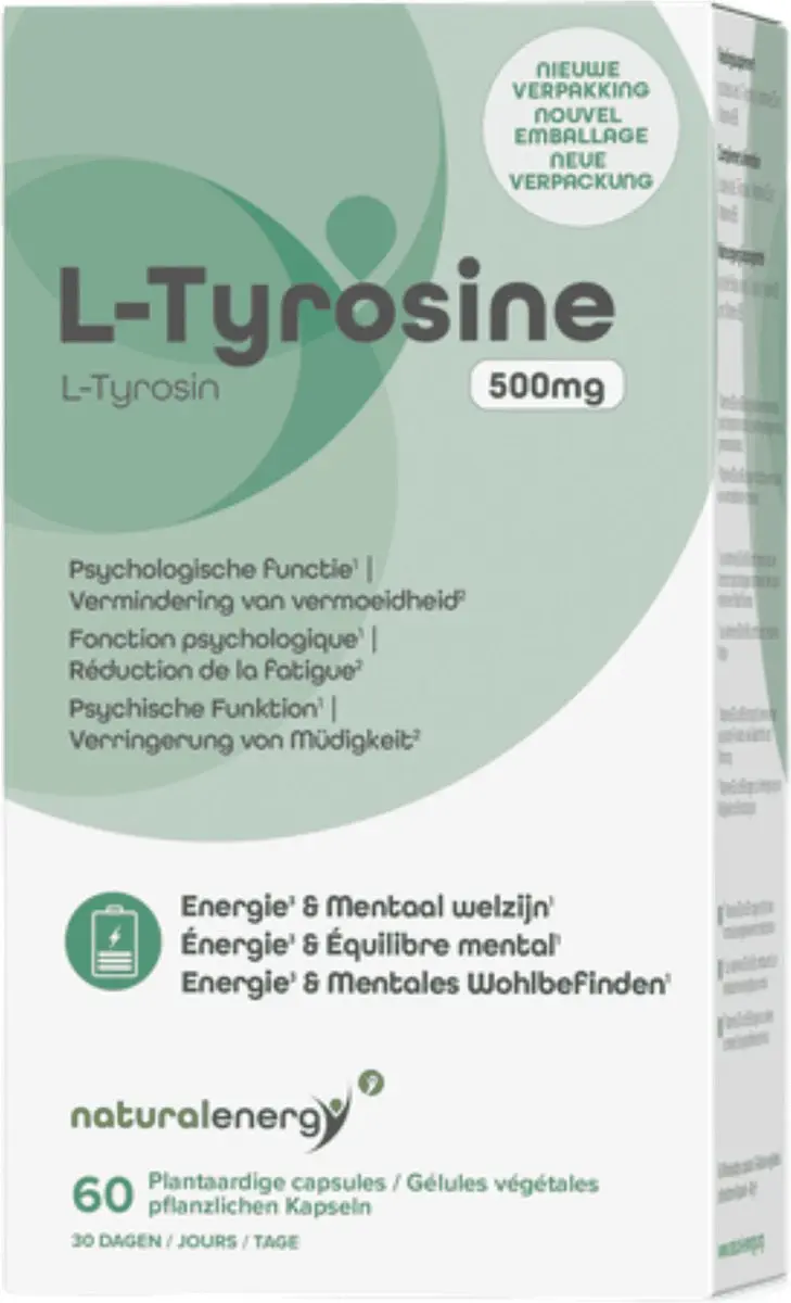 Natural Energy L-Tyrosine 500mg
