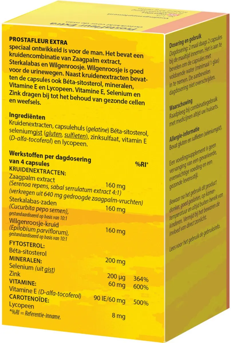 Bloem ProstaFleur Capsules - 100 Stuks