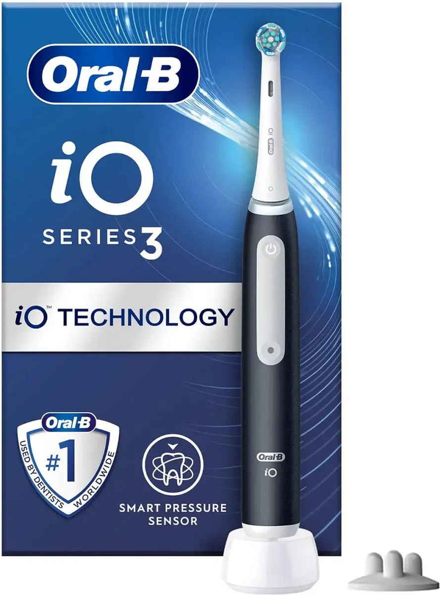 Oral-B iO 3S Elektrische Tandenborstel - Zwart