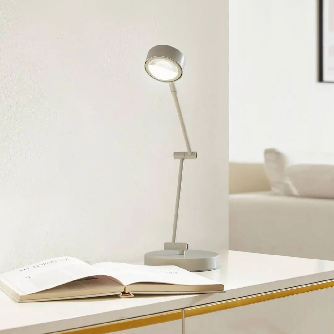 Lindby Bureaulamp GX53 11W - 36cm - Wit mat