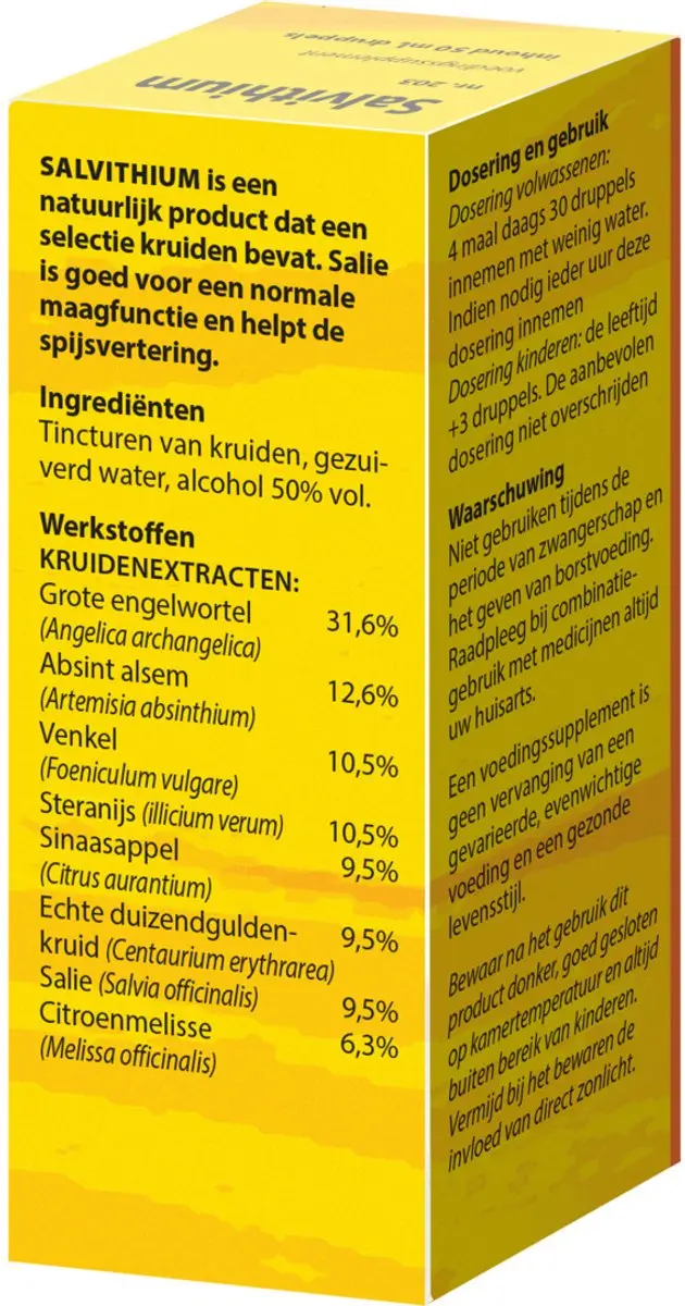Bloem Salvithium Voedingssupplement 50ml