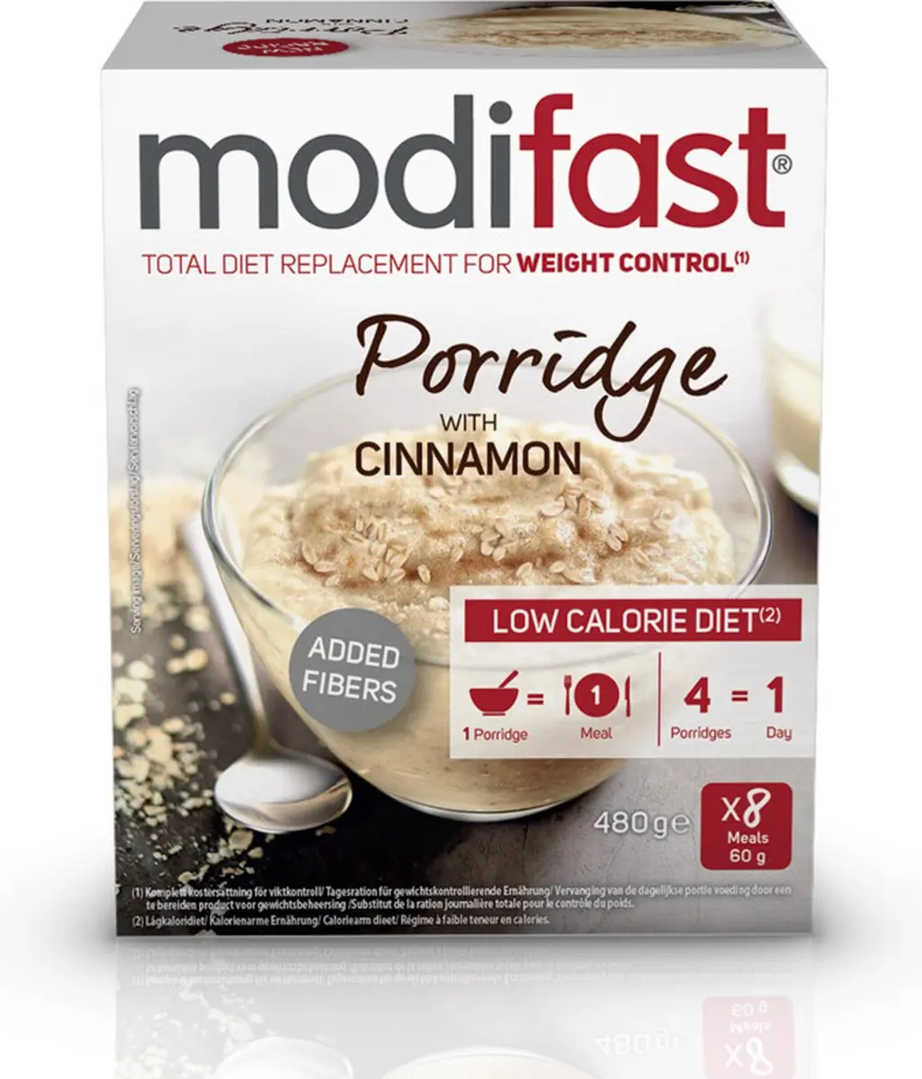Modifast Weight Control Porridge - 4x480g Voordeelverpakking