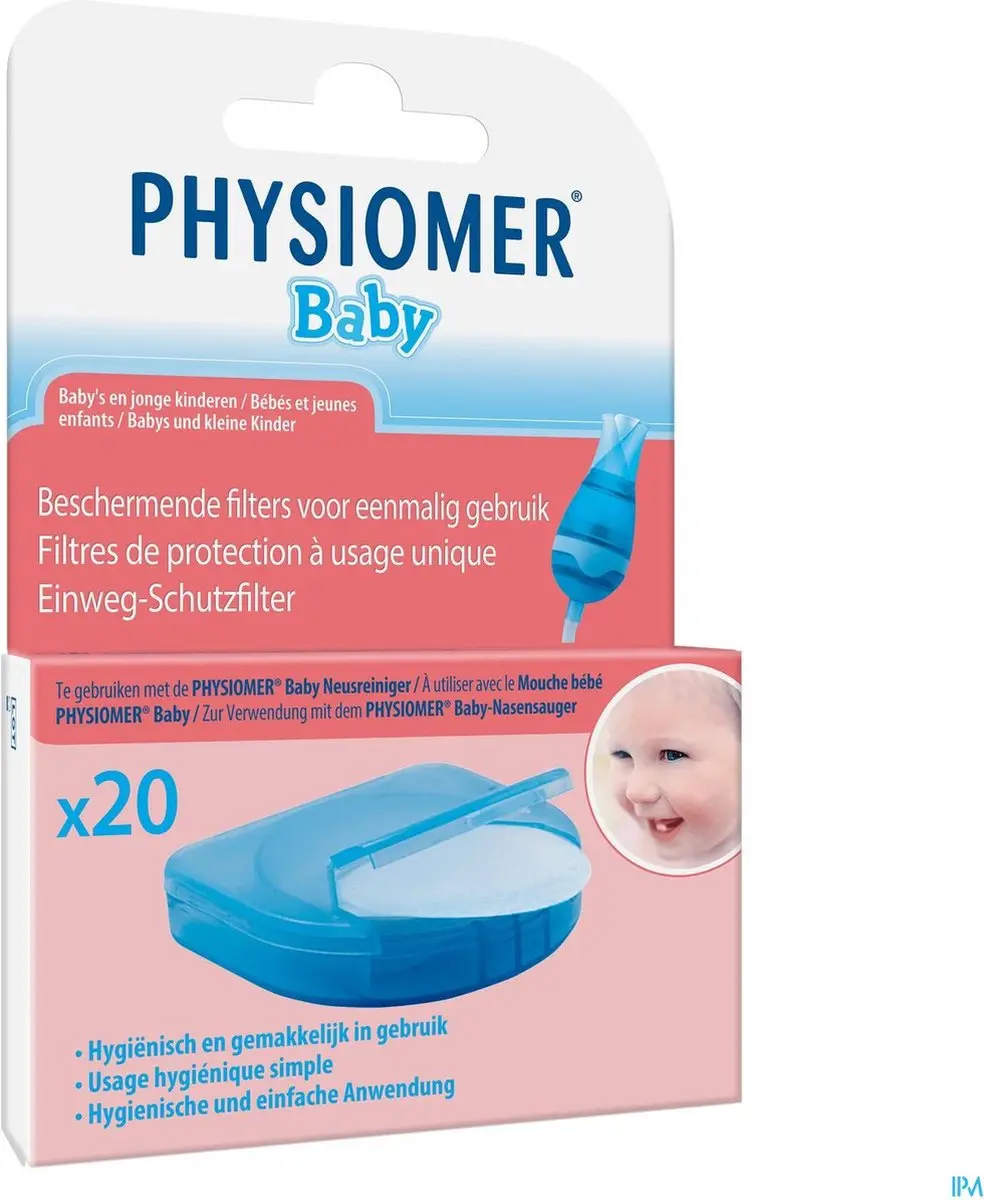 Physiomer Filters - 20 Stuks