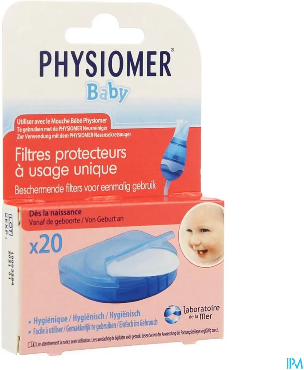 Physiomer Filters - 20 Stuks