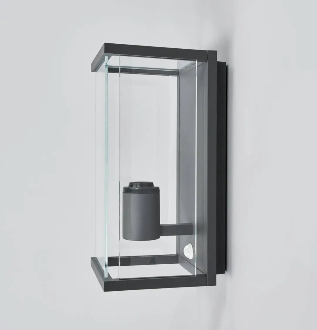Lucande Wandlamp Buiten 1 Licht E27 - 29cm - Donkergrijs