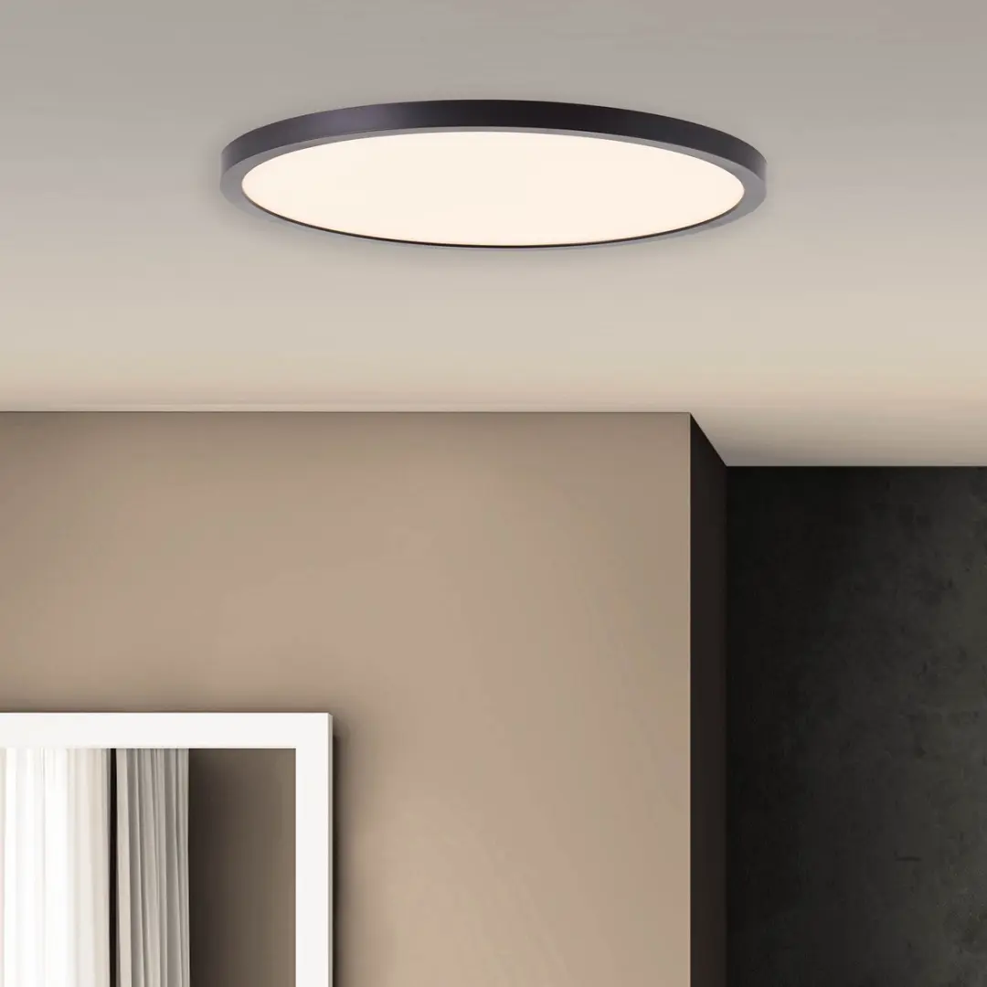 Brilliant Tuco Plafondlamp LED 21W - 2700K - Zwart