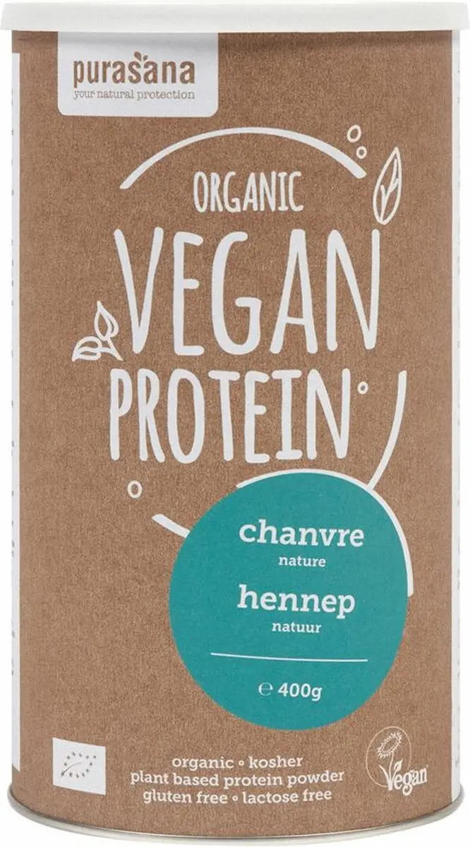 Purasana Single Protein Hennep 400g