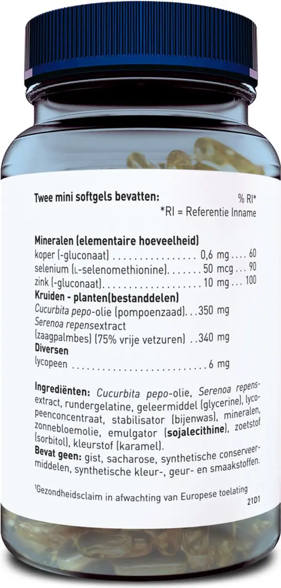 Orthica Prostaat Support - 120 Softgels
