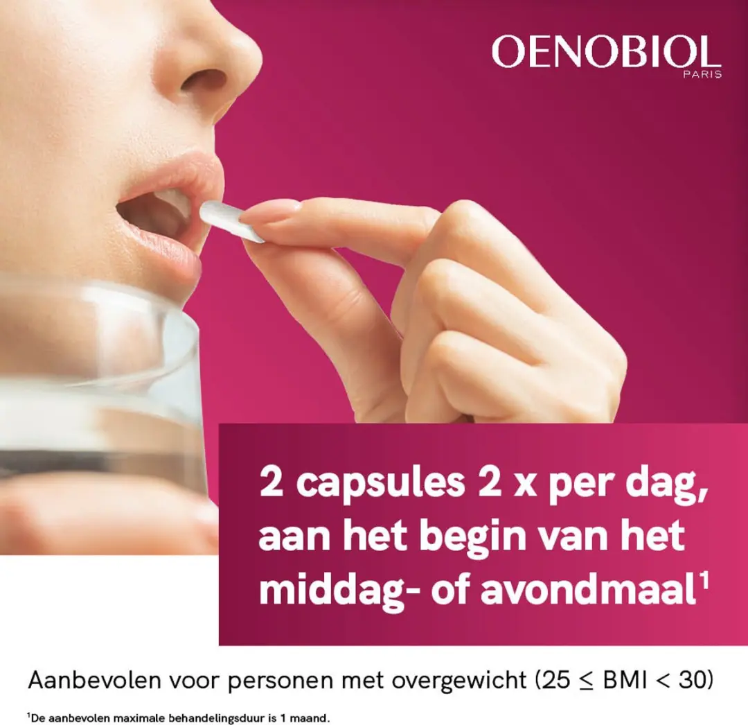 Oenobiol Binder 3in1 Afslankpillen 60 Capsules