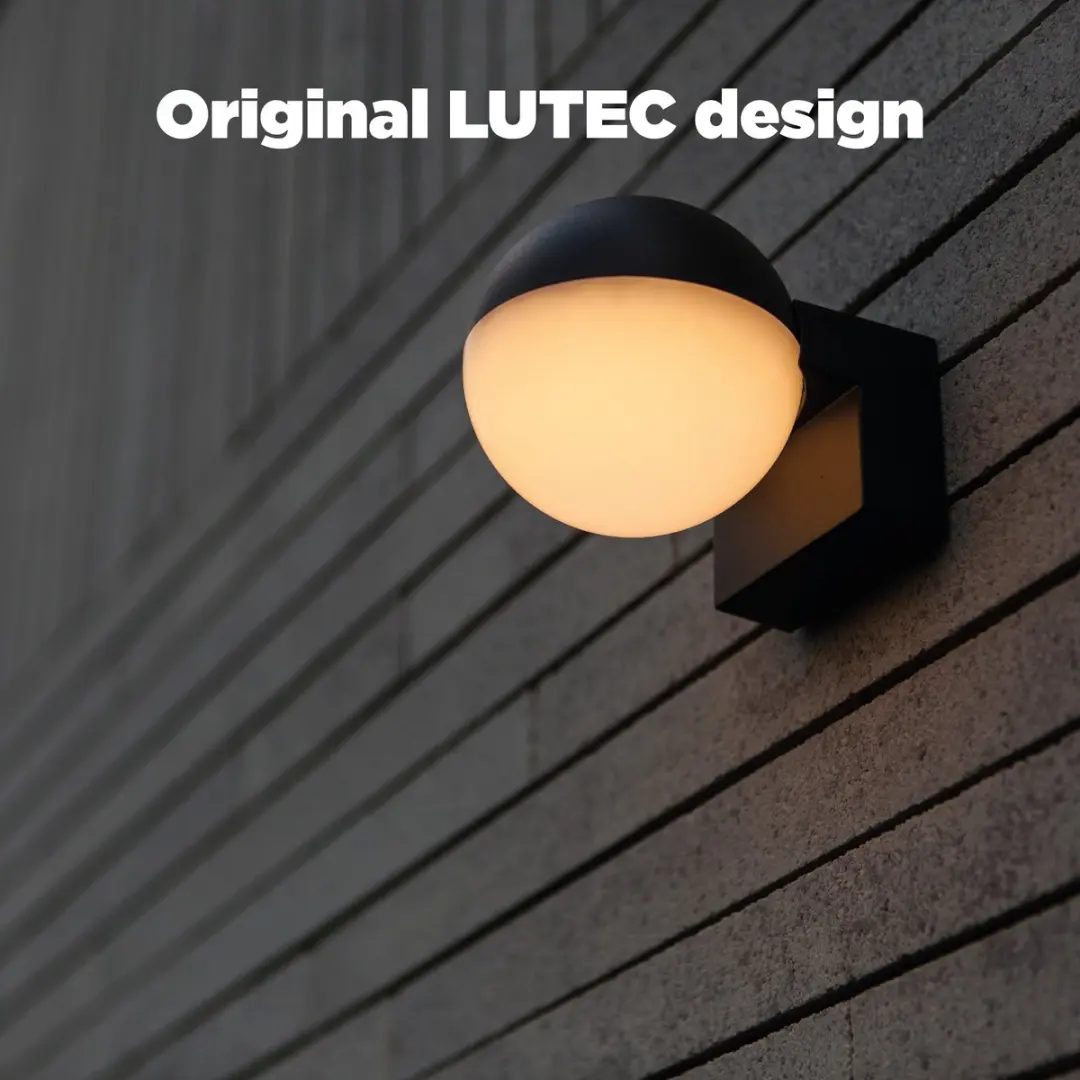 Lutec Looma LED Wandlamp Buiten 800Lm 3000K - Antraciet