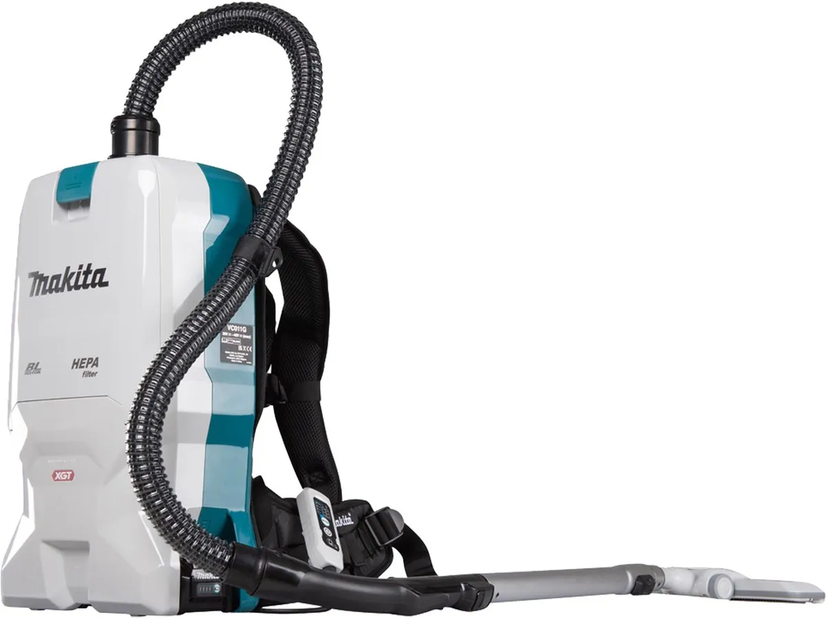 Makita VC011GZ Accu Rugstofzuiger XGT 40V Max - 1 liter