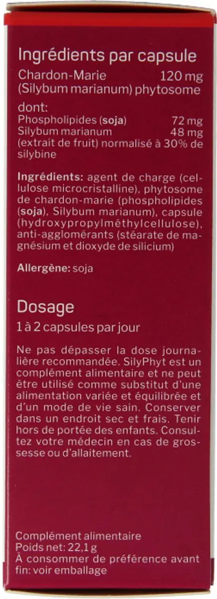Nutrisan Silyphyt Capsules - 60 Stuks