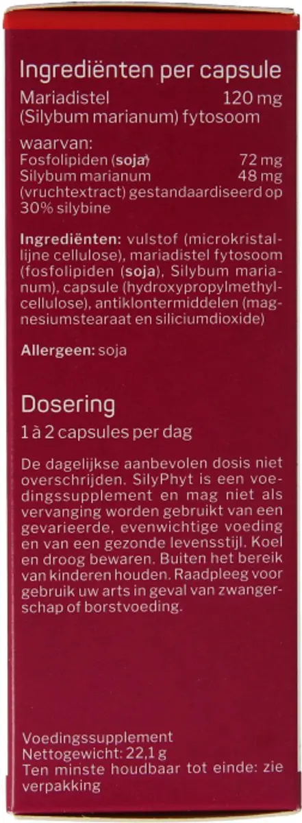 Nutrisan Silyphyt Capsules - 60 Stuks