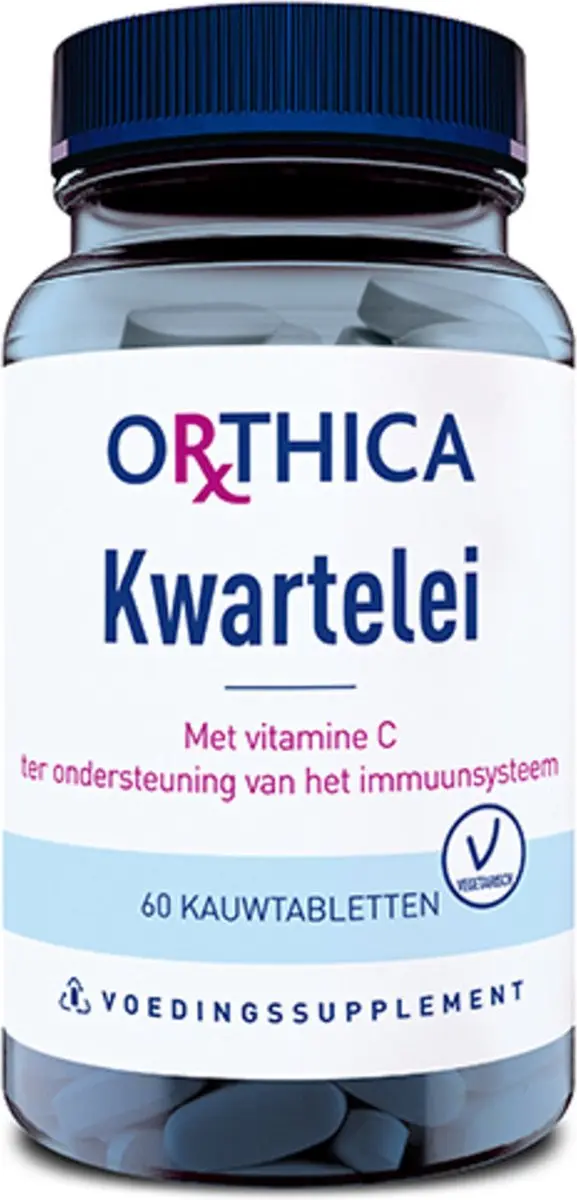 Orthica Kwartelei Vitamine C 120 tabletten - 2x60