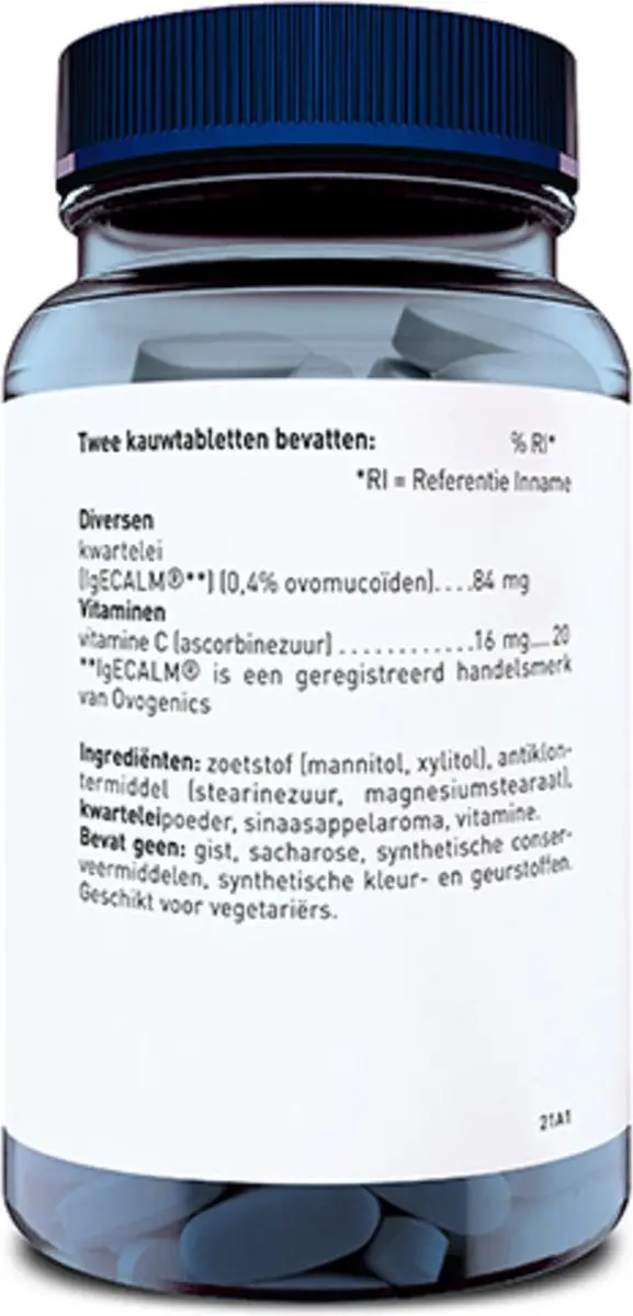 Orthica Kwartelei Vitamine C 120 tabletten - 2x60