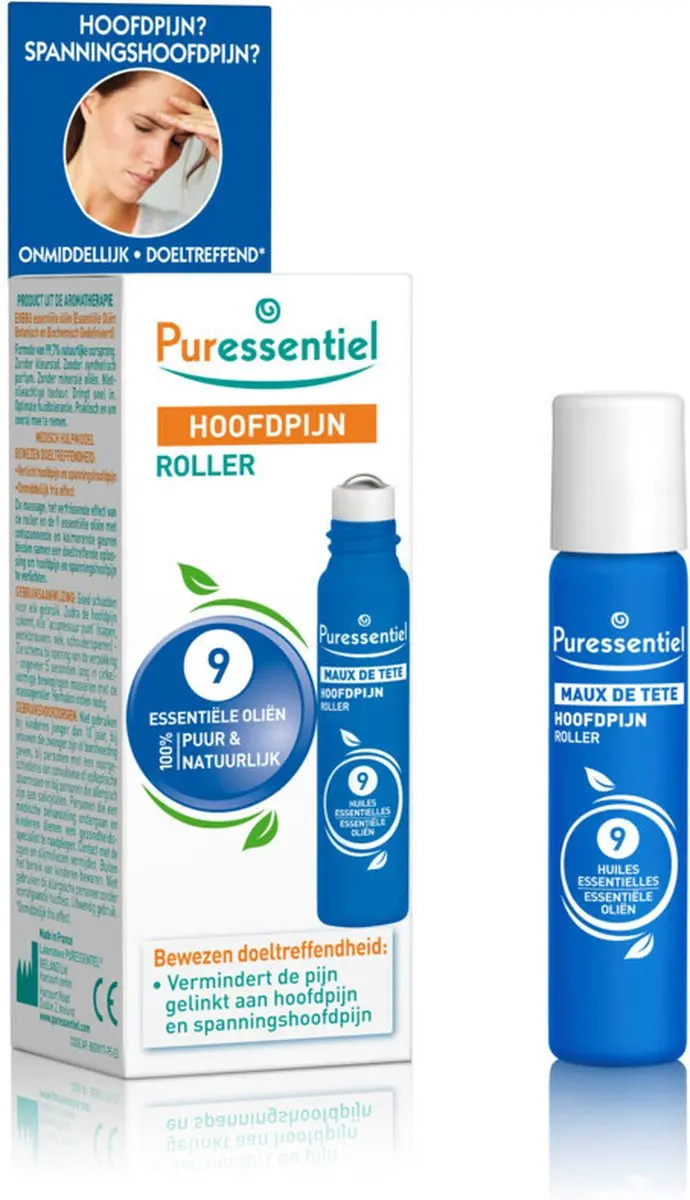 Puressentiel Hoofdpijn Roller 5ml - afbeelding 6 van 6