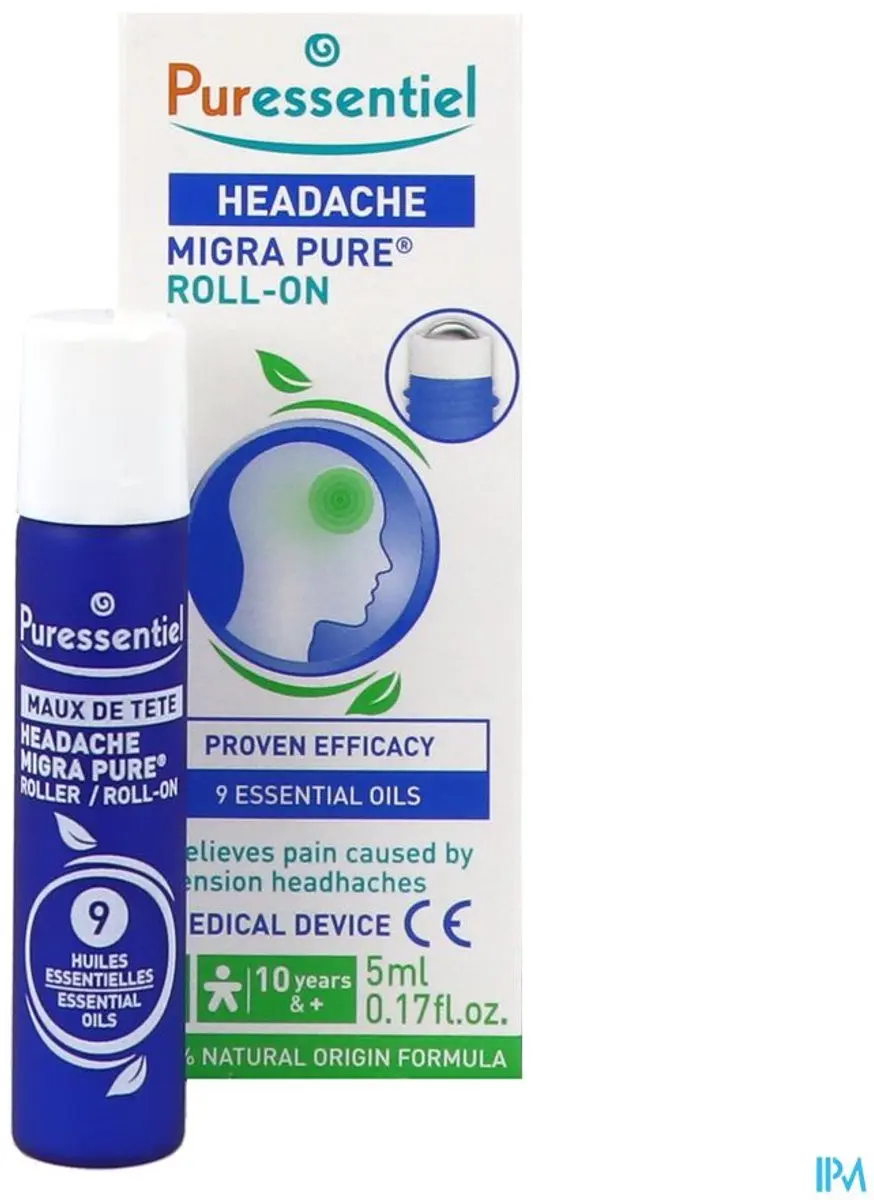 Puressentiel Hoofdpijn Roller 5ml