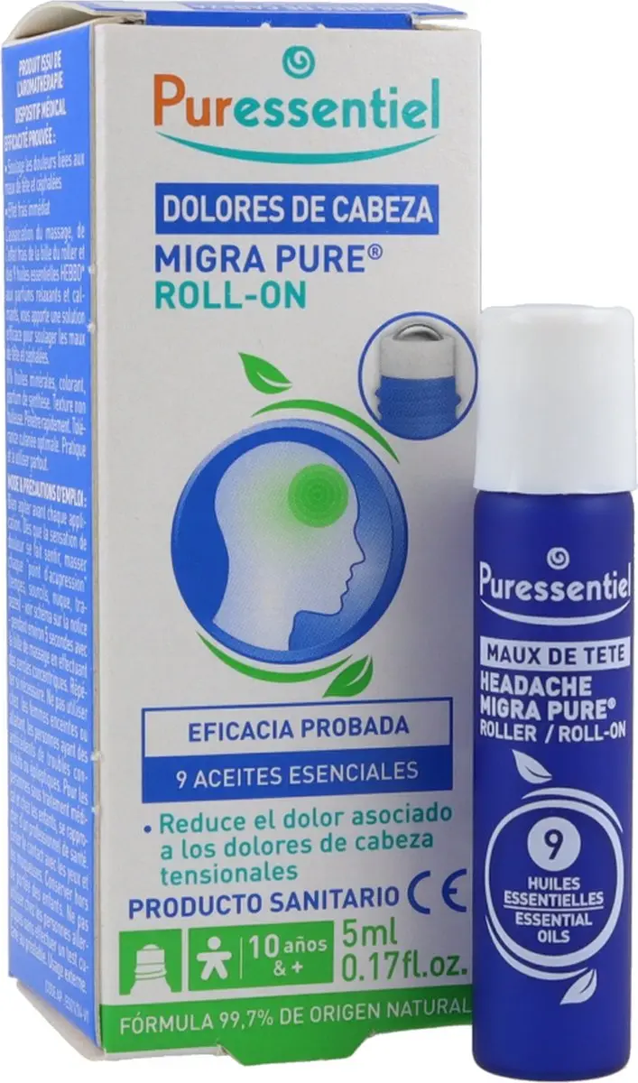 Puressentiel Hoofdpijn Roller 5ml
