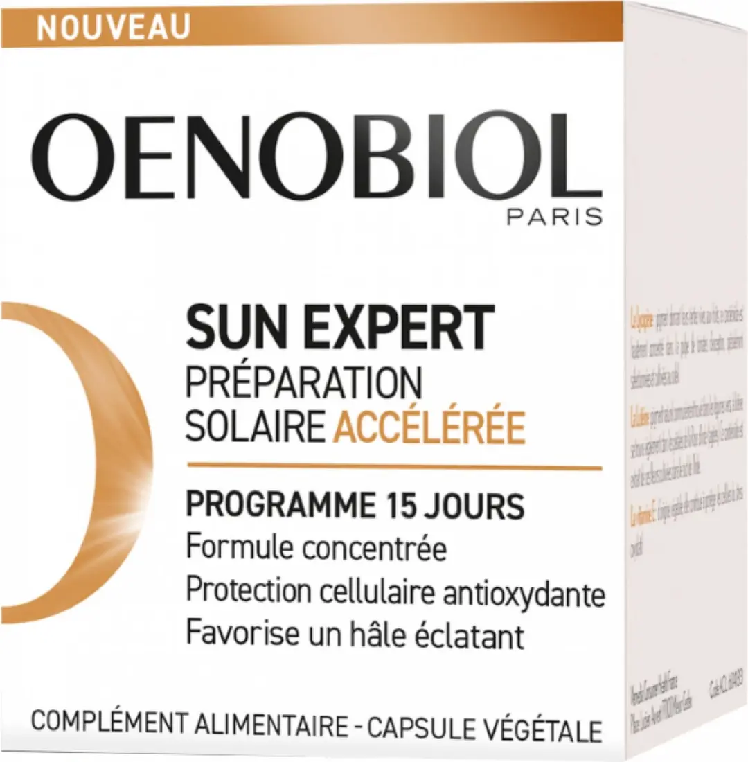 Oenobiol Sun Expert Versnelde Zonverzorging Capsules