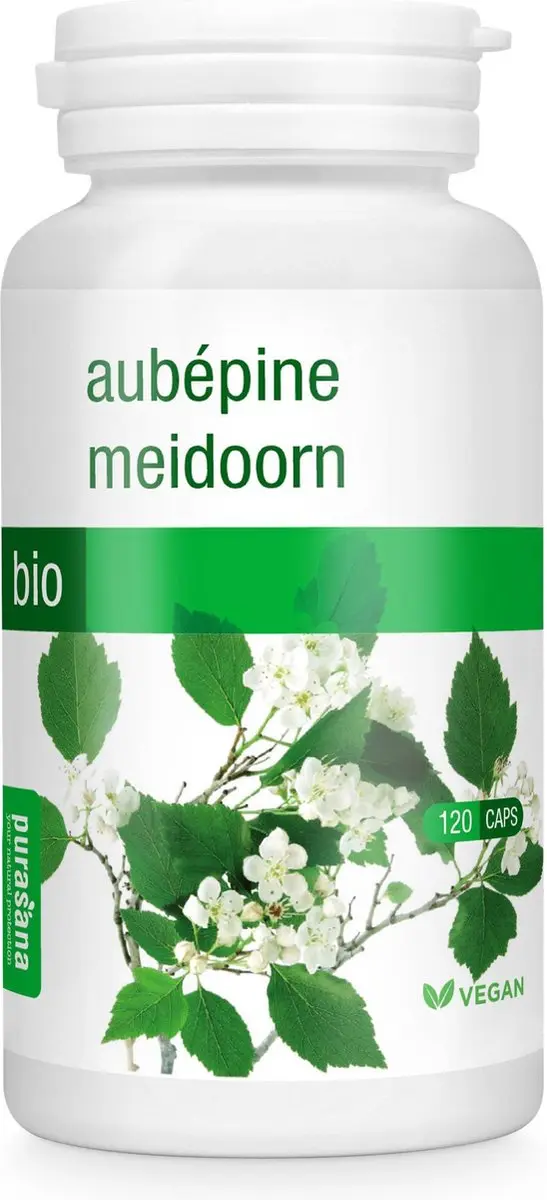 Purasana Bio Meidoorn 355mg