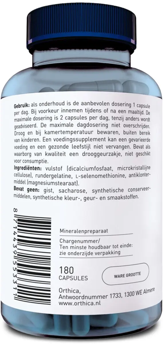 Orthica L-Selenomethionine 100 - 360 capsules