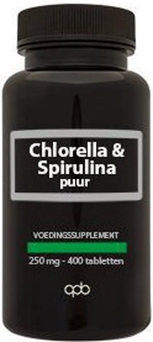 APB Holland Chlorella & Spirulina Extract 400 Tabletten