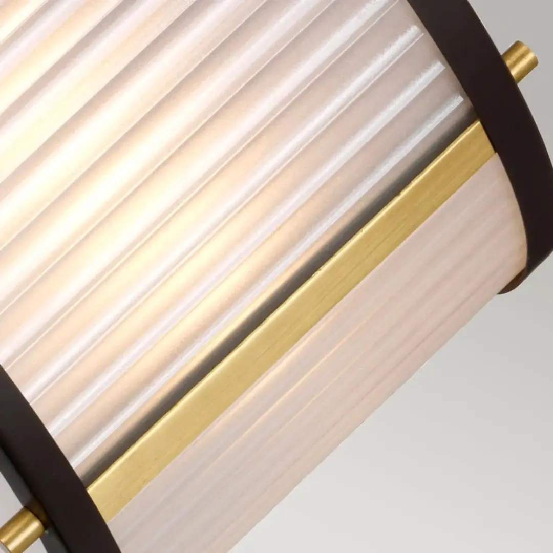 Elstead Corona LED Hanglamp 2xE27 60W - Dimbaar - Museum Bronze