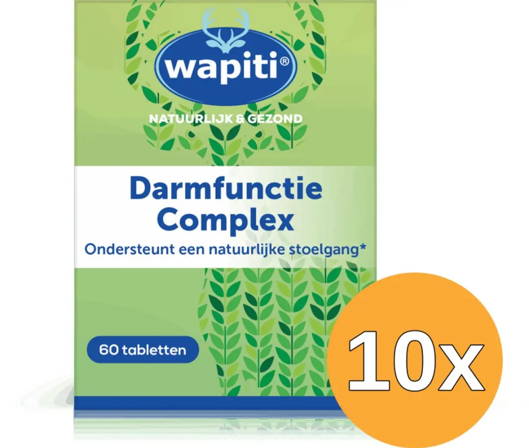 Wapiti Darmfunctie Complex 60 tabletten