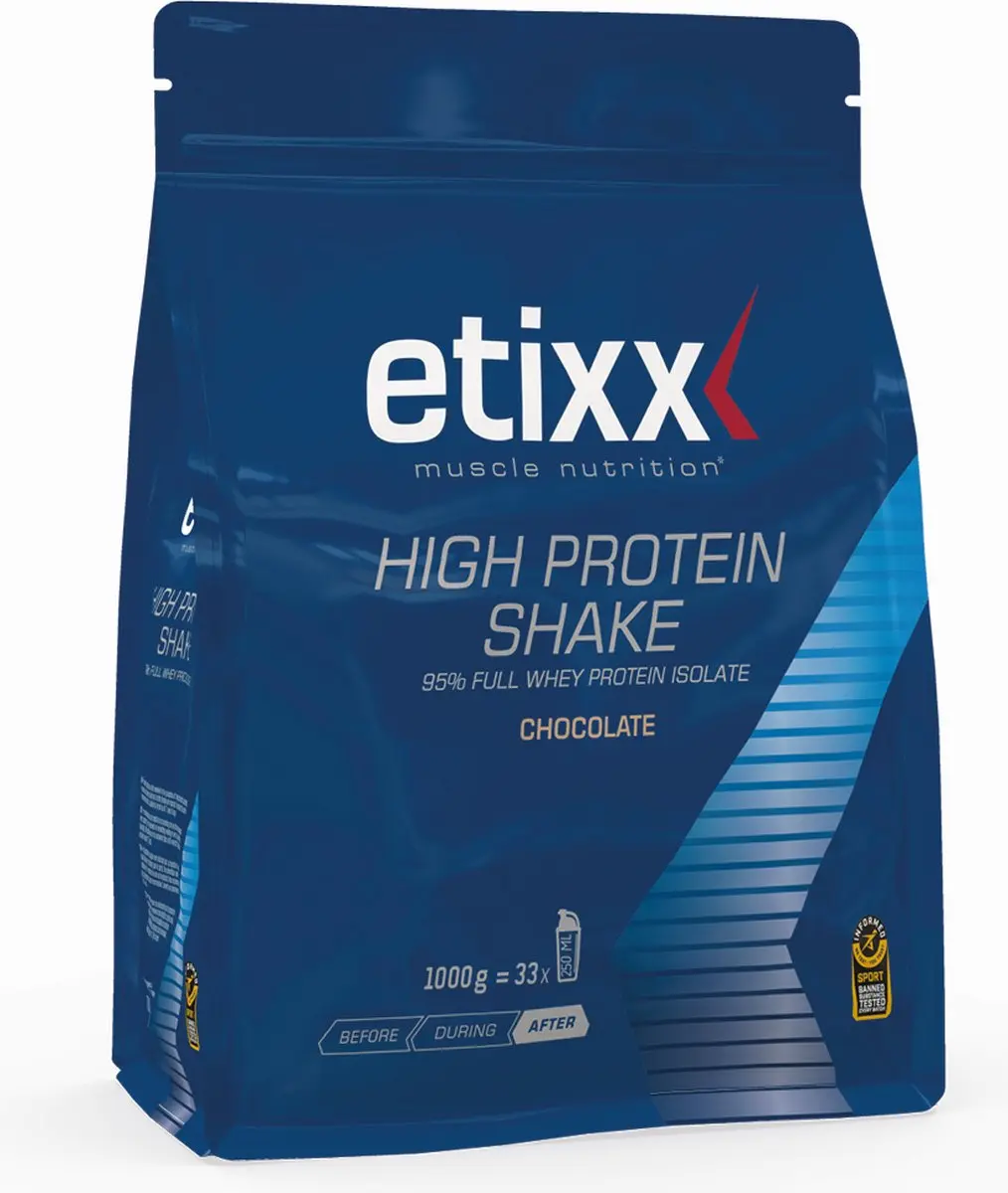 Etixx High Protein Eiwitshake 1000g