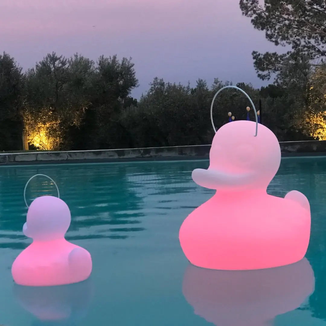 Goodnight Light The DUCK-DUCK Small Lamp - Geel - afbeelding 6 van 6