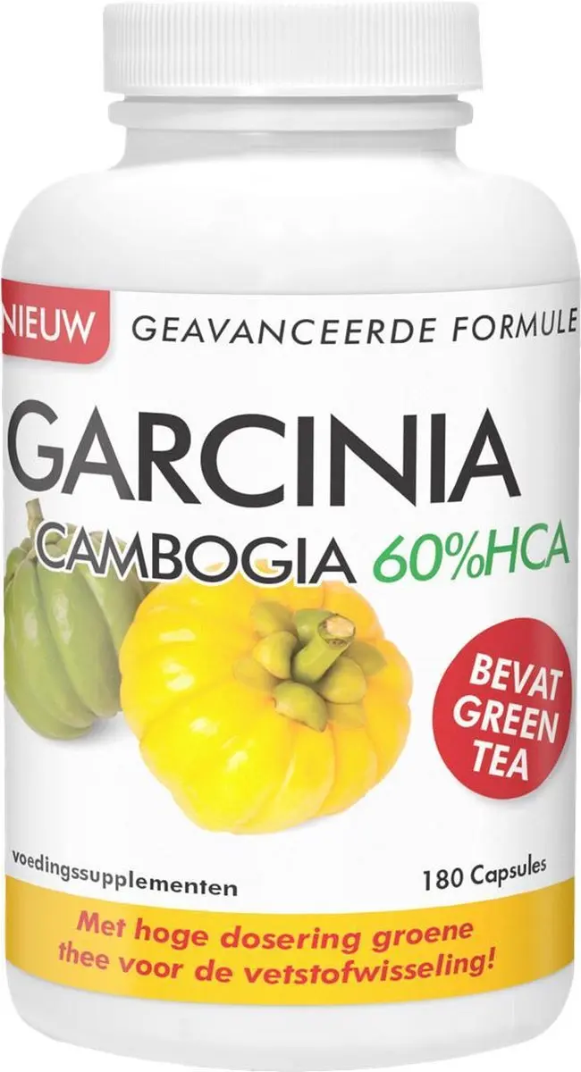 Natusor Garcinia Cambogia 60% HCA Vetverbrander - 180 Capsules - afbeelding 6 van 6