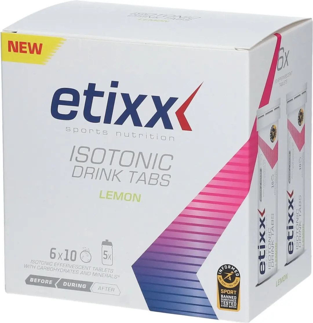 Etixx Isotonic Drink Tabs Sportdrank 60 Stuks