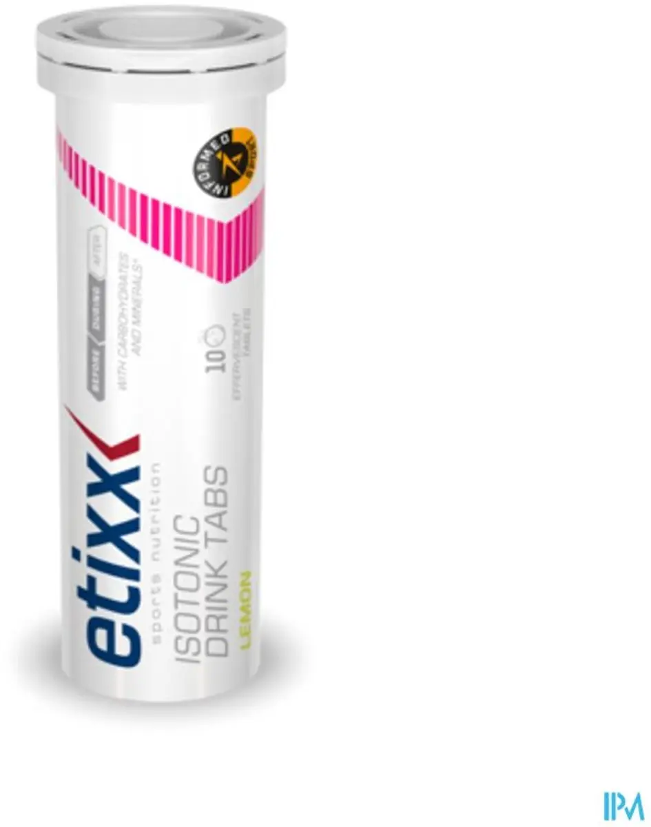Etixx Isotonic Drink Tabs Sportdrank 60 Stuks - Limoen